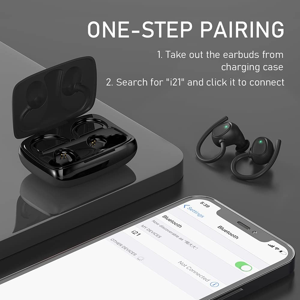 Thumbnail 4 de Wireless Earbuds with Bluetooth 5.3 and IPX7 Waterproof Seal