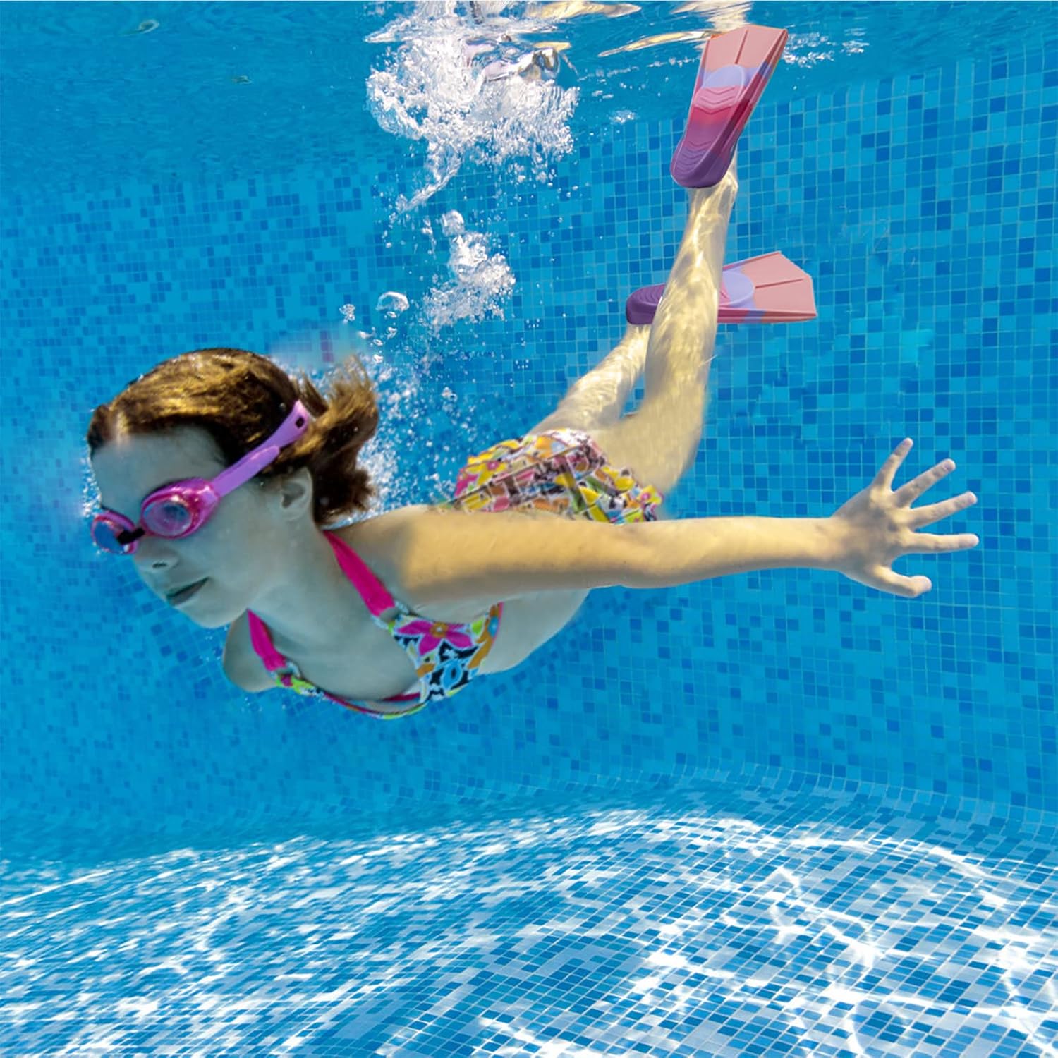 Thumbnail 3 de Prsca Kids Short Swim Fins — Lap Training Flippers for Pool Youth Beginners
