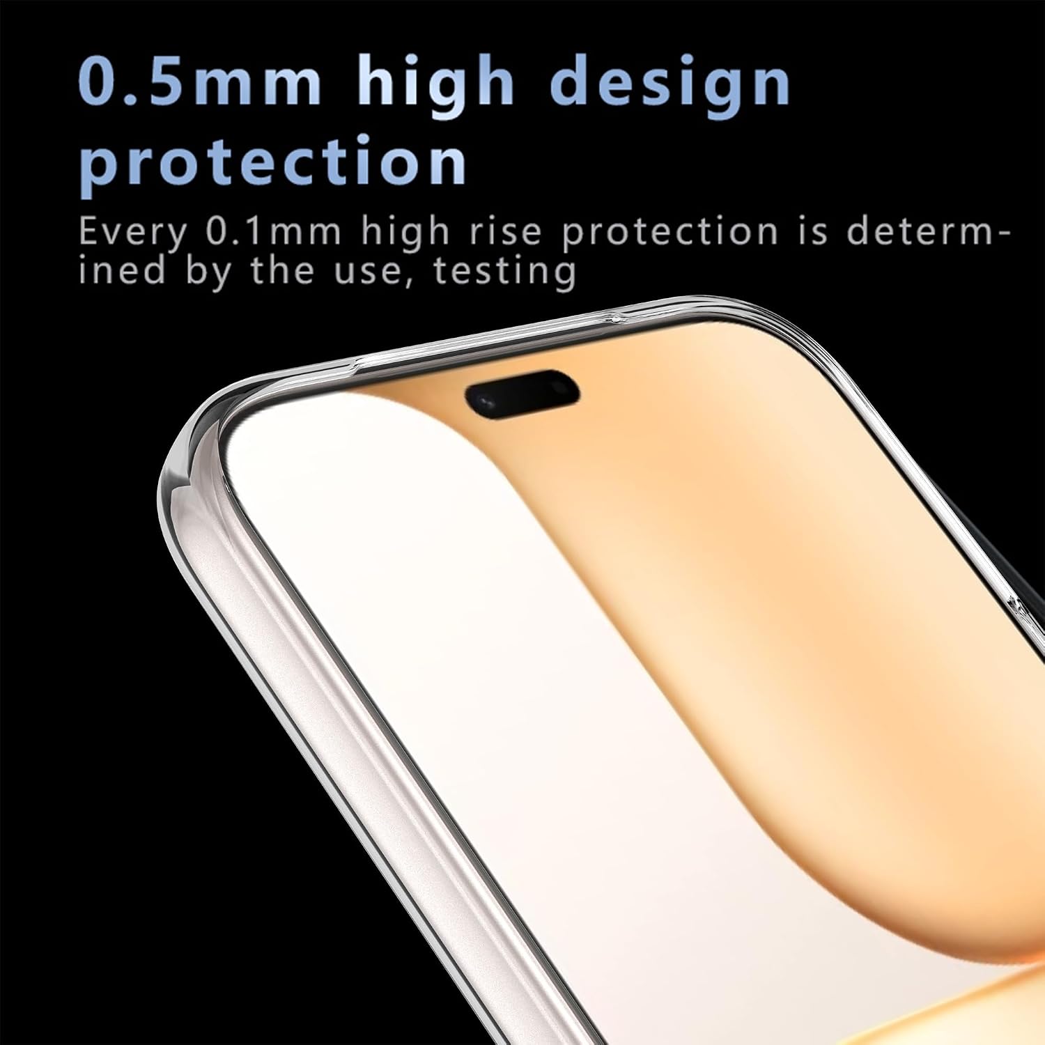 Detalle de Lemxiee Case für Honor 600 Lite inklusive 2 Schutzfolien – TPU Hülle und Displayschutz