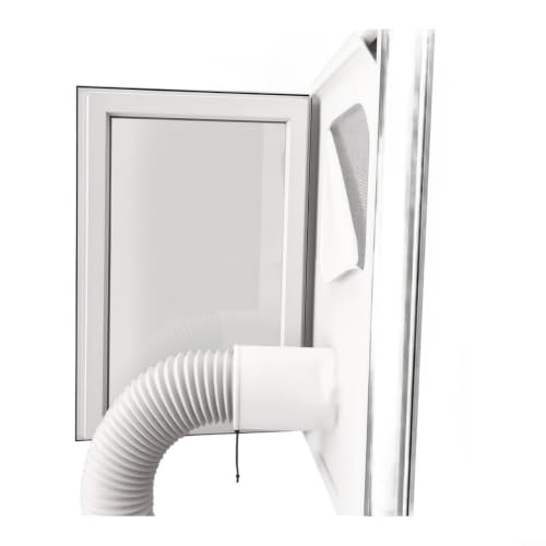 Detalle 2 de Fauhapyway Fensterabdichtung für Klimageräte – Dichtstoff für Schiebefenster, 114x133 cm (L-114 × 133 cm)