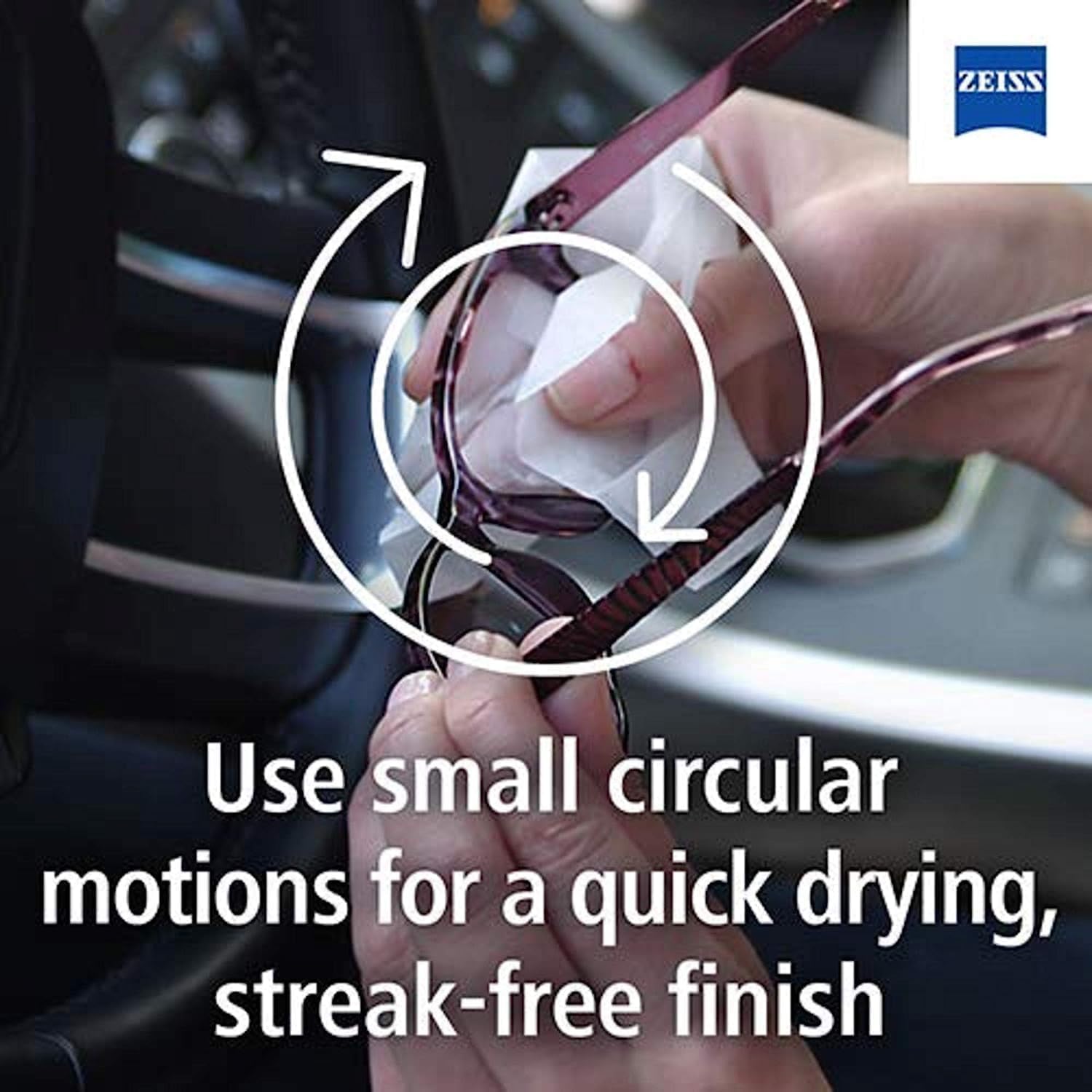 Detalle 2 de ZEISS Lens Wipes 600 count — lens cleaner