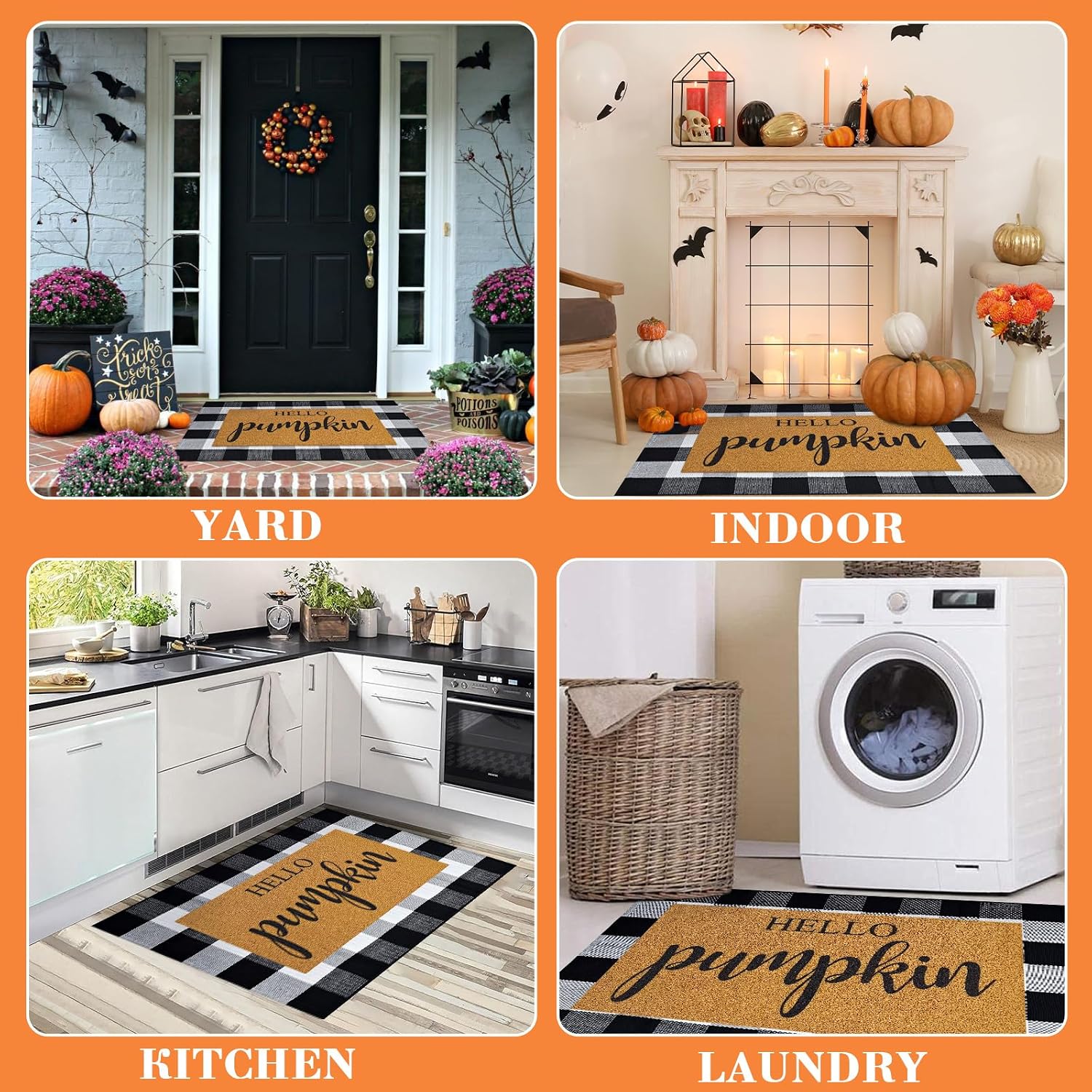Thumbnail 6 de Fall Door Mat Set 43" x 28