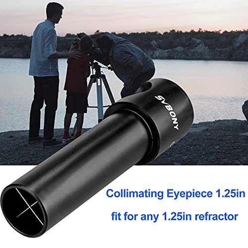 Detalle 2 de Svbony SV197 Collimatore per telescopio 1,25" 🔭