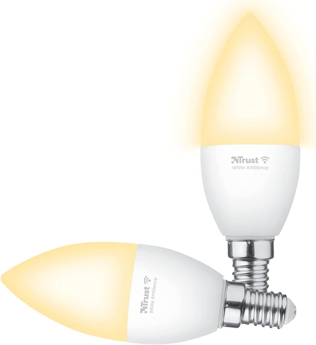 Detalle de Trust WIFI CCT E14-71297-02 Bombilla LED color 2 unidades