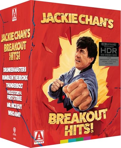 Thumbnail 1 de Jackie Chan's Breakout Hits [Limited Edition] [4K Ultra HD] — Arrow Video