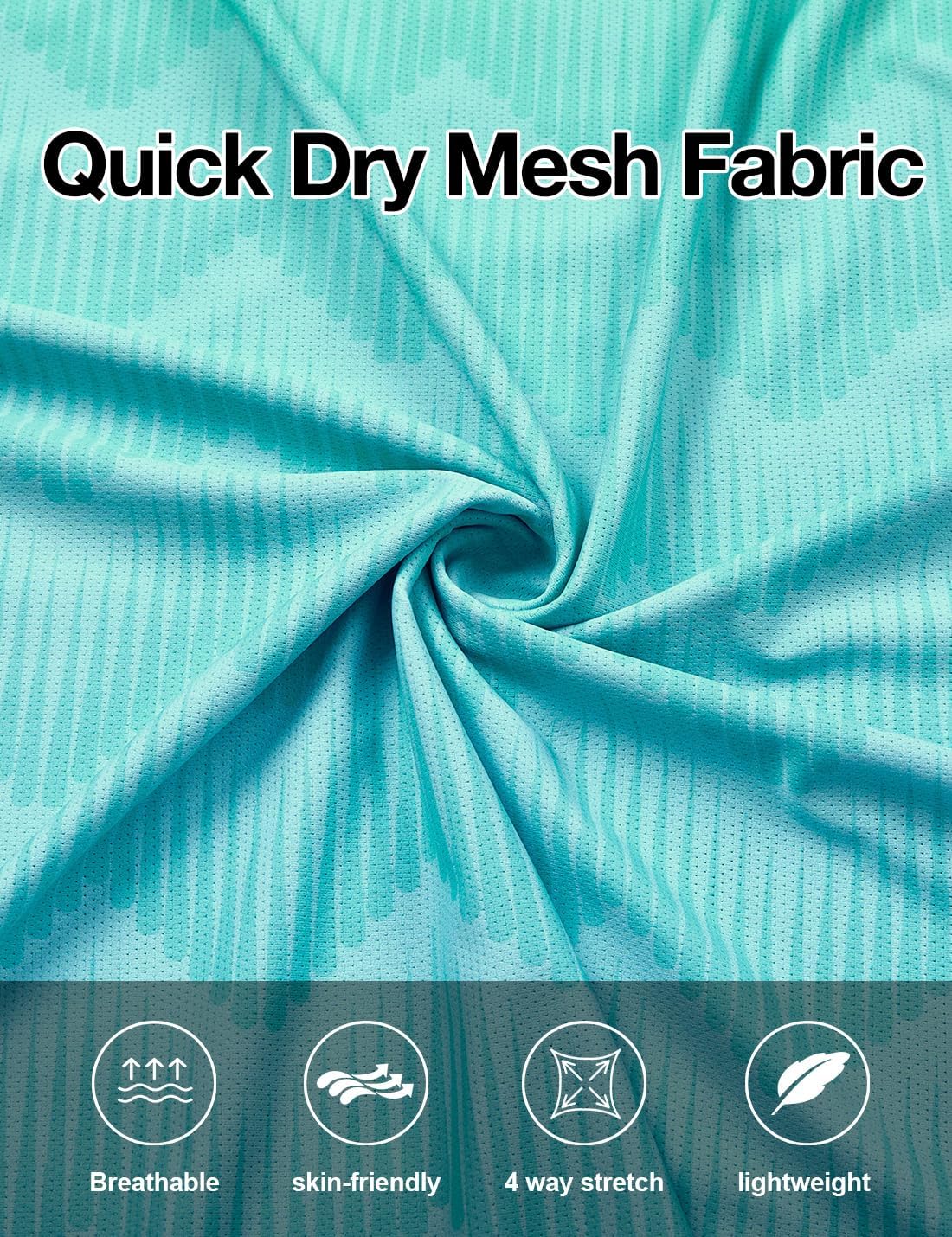 Thumbnail 4 de iCKER Men’s Gym T Shirts: Quick-Dry, Moisture-Wicking Short Sleeve for Training