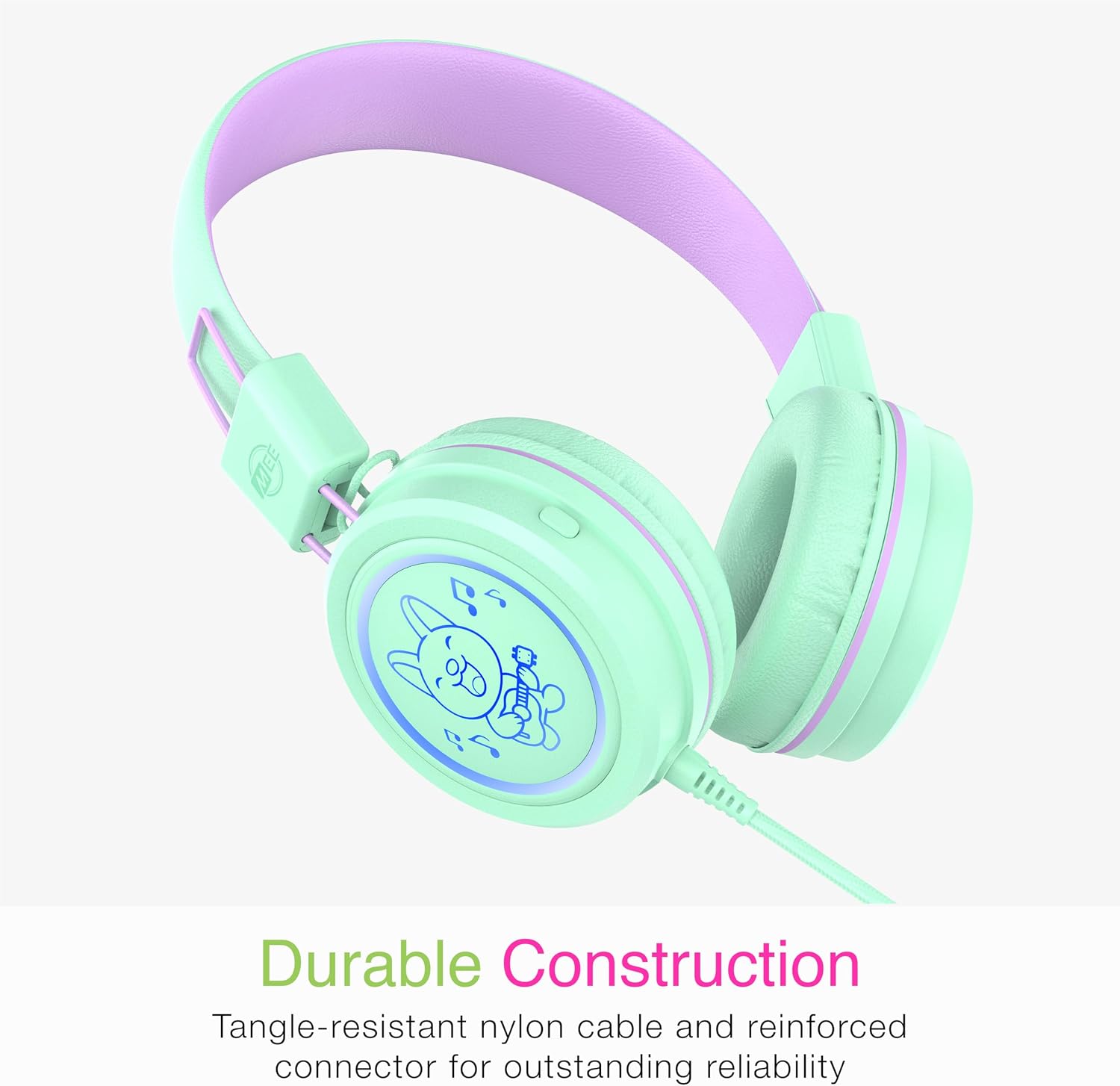 Thumbnail 6 de MEE audio KidJamz KJ55 Safe Listening USB-C Headphones for Kids (Mint)