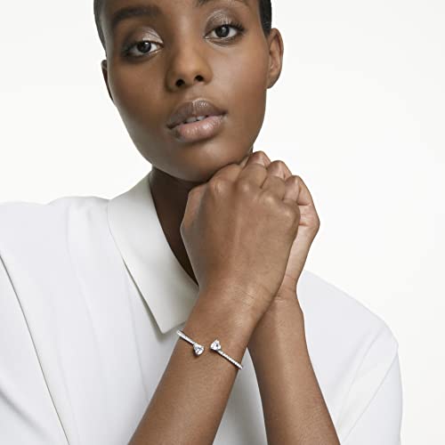 Thumbnail 4 de Swarovski Bracciale Mesmera Attract, Cuore, Bianco – rigido placcato rodio