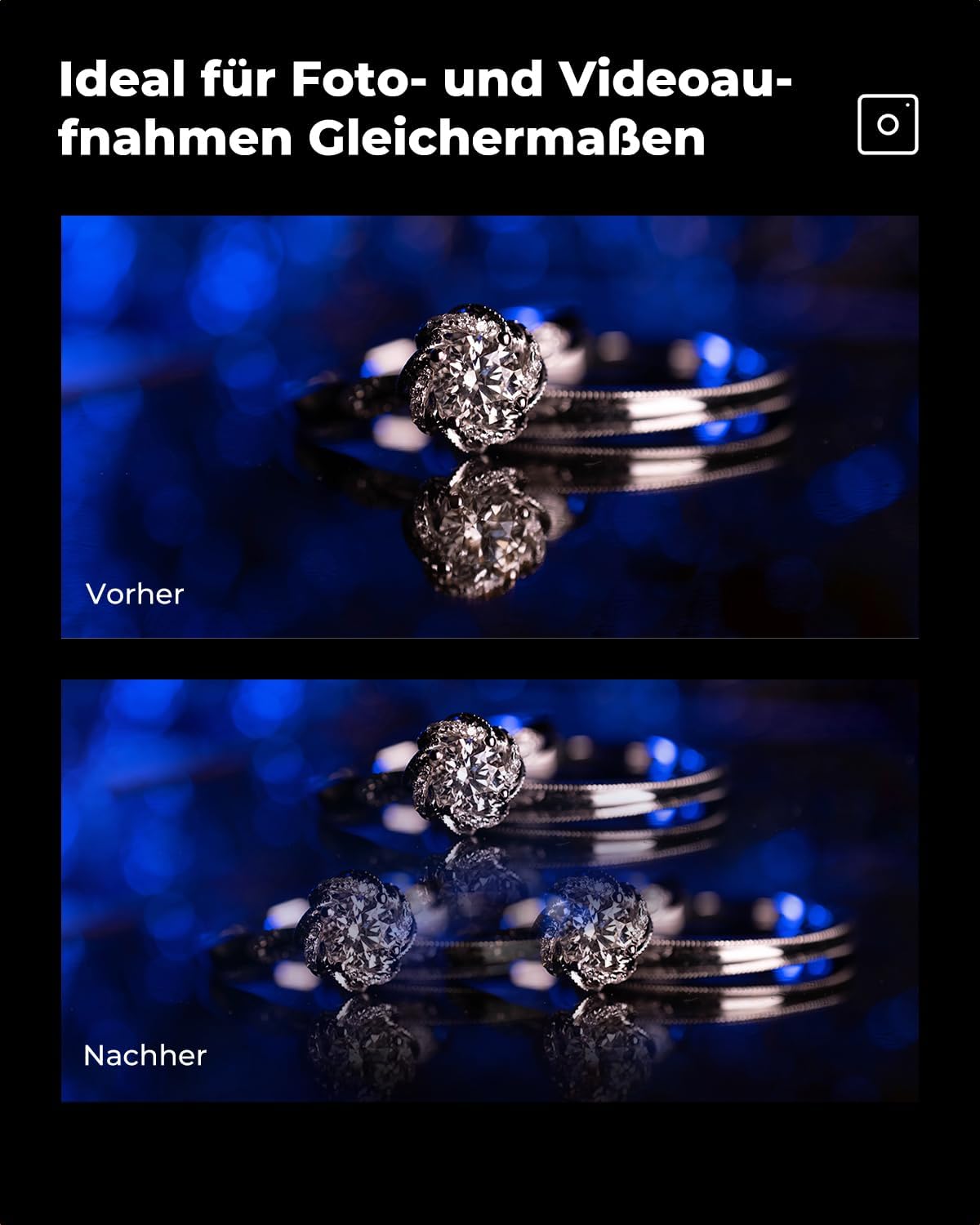 Thumbnail 4 de K&F CONCEPT 67mm Kaleidoskop Prisma Filter – Nano-B Serie