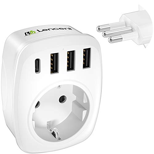 LENCENT Adaptador Italia L
