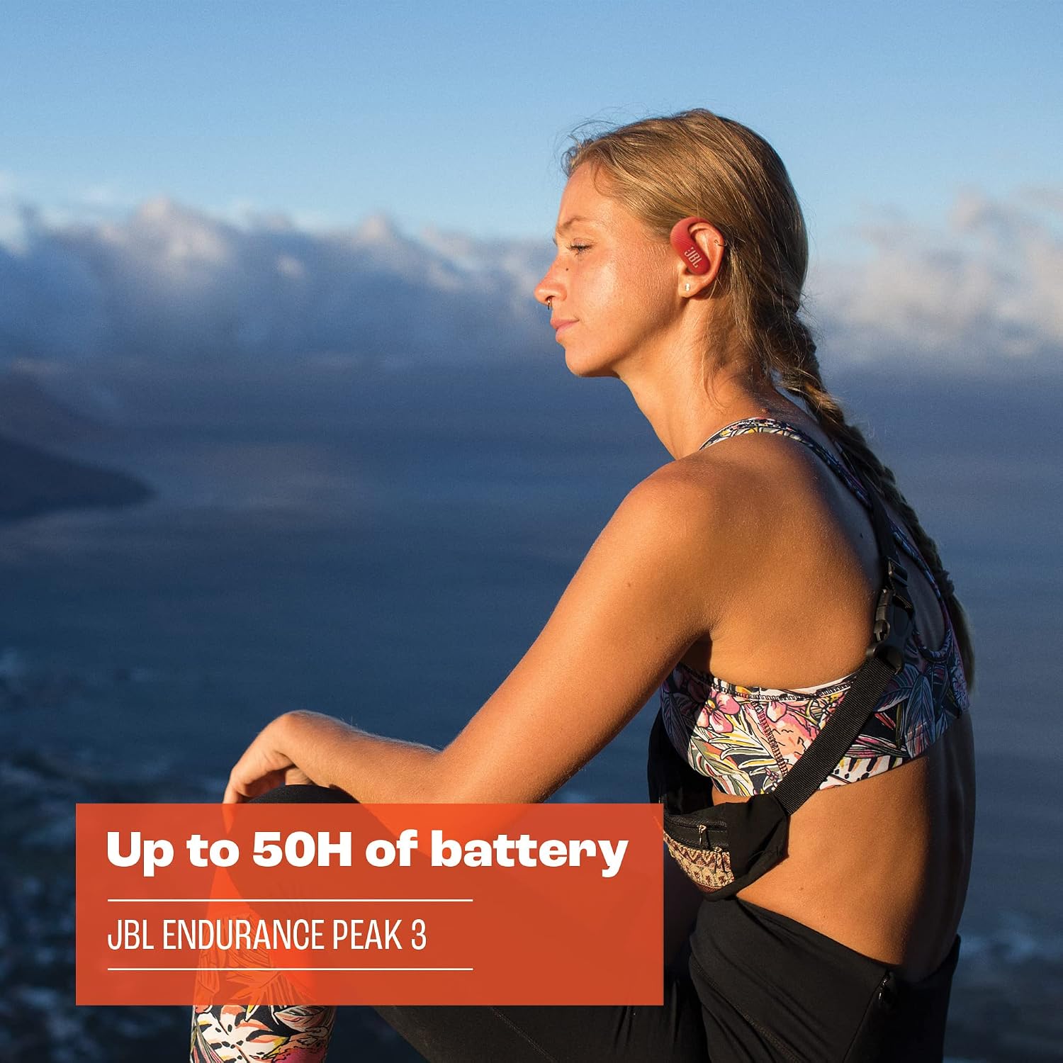Thumbnail 1 de JBL Endurance Peak 3 true wireless earbuds, IP68, 50h