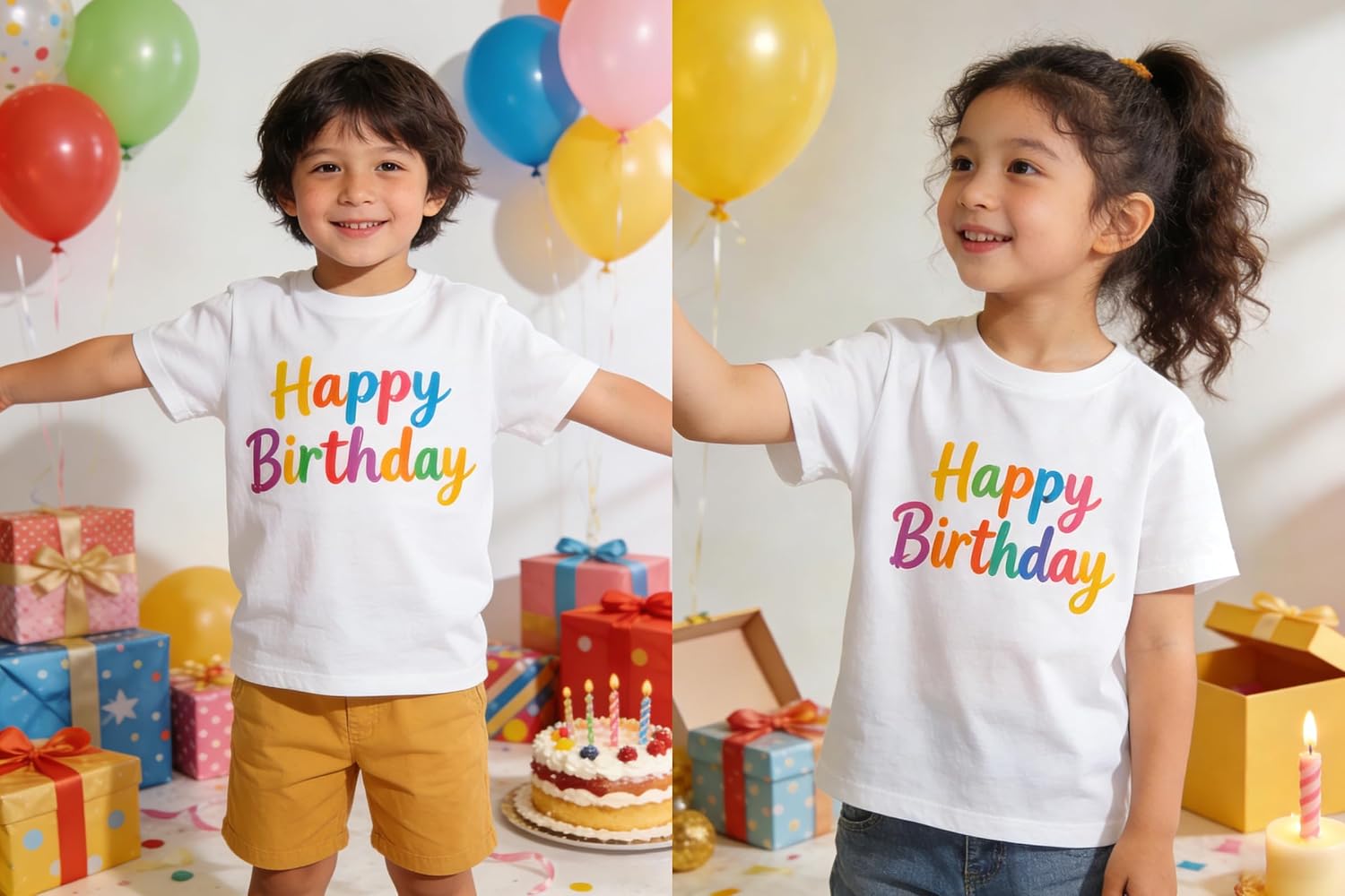 Detalle de METFUIN Toddler T-Shirt, 100% Polyester