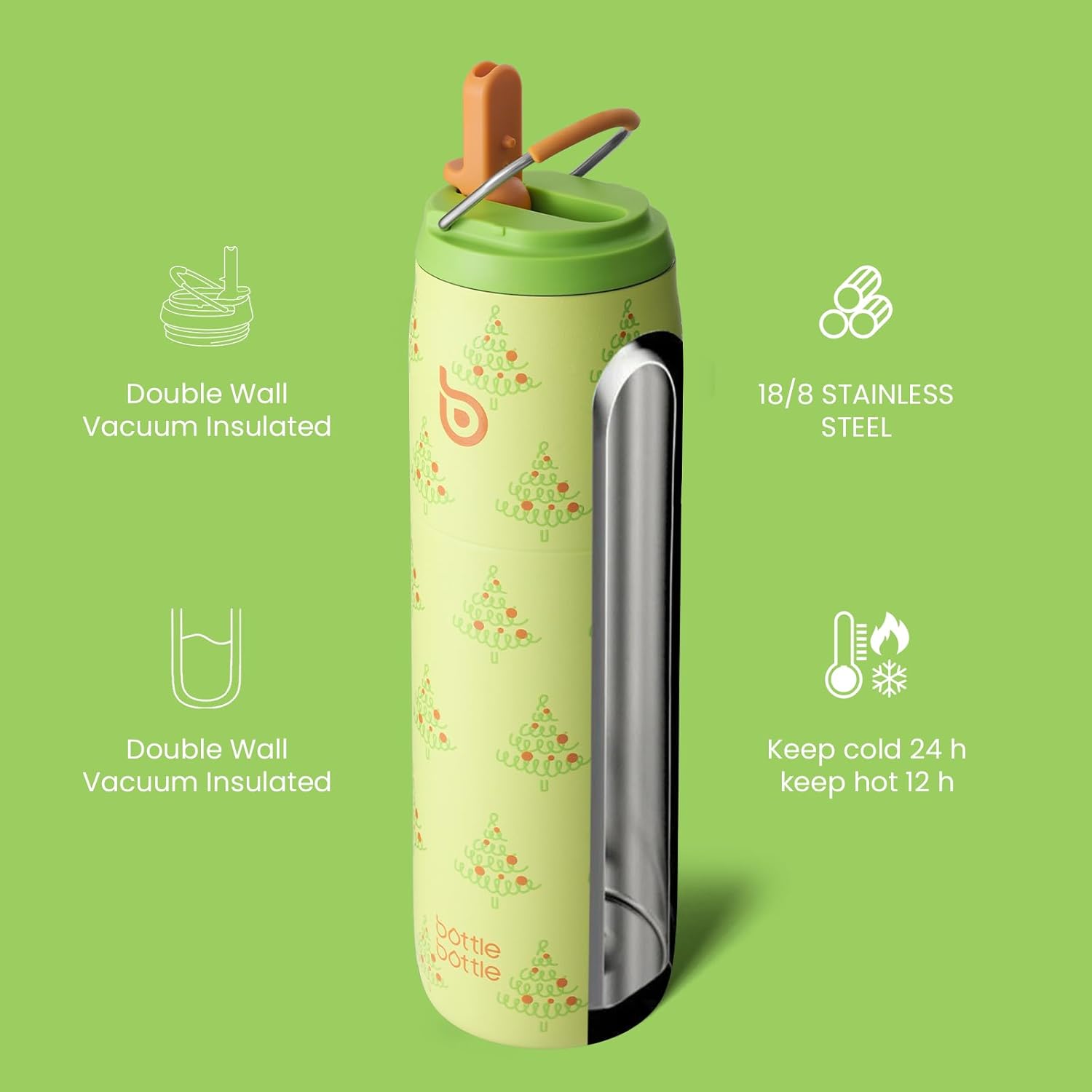 Thumbnail 1 de Bottle Bottle Insulated 950 ml water bottle 🚰