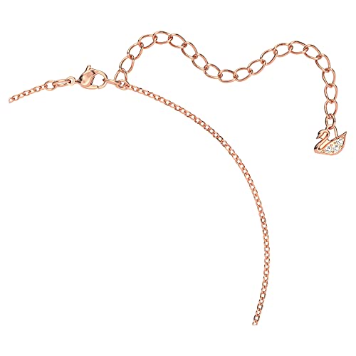Thumbnail 2 de Swarovski Pendentif Creativity Circulaire en placage or rosé avec cristal blanc