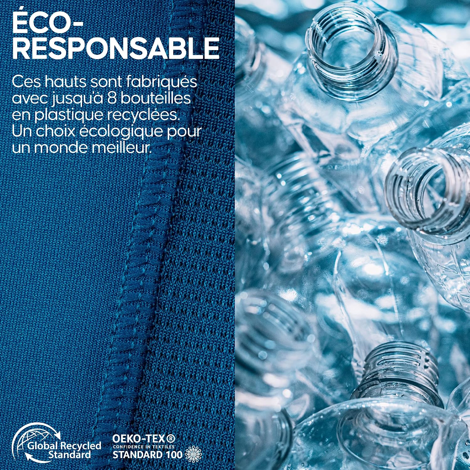 Detalle 2 de DANISH ENDURANCE débardeur sport respirant femme
