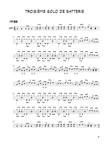 Thumbnail 3 de Méthode de Batterie Volume 1 – Hal Leonard | Livre et Audio en ligne pour débutants