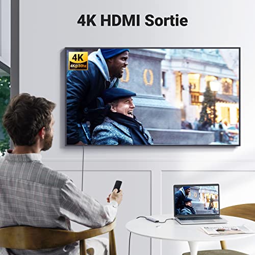 Thumbnail 1 de UGREEN Revodok 105 Hub USB C 5 en 1 : Adaptateur USB-C vers HDMI