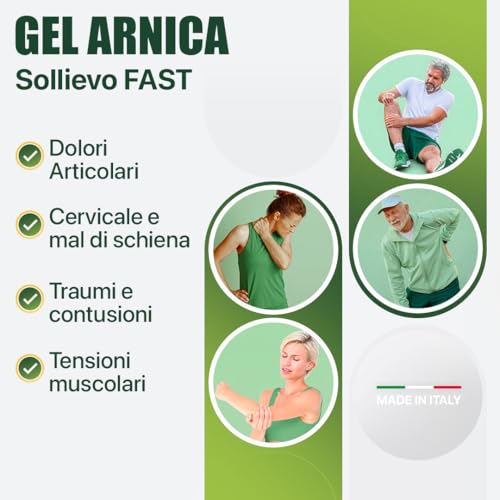 Thumbnail 1 de Arnica Gel Forte 98% Arnica per Cavalli Uso Umano con Artiglio del Diavolo di LUVEALIS