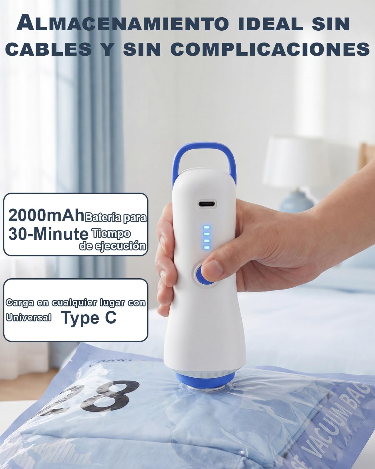 Thumbnail 2 de Raplink Paquete de 12 Bolsas de Almacenamiento al Vacío para Ropa y Turismo