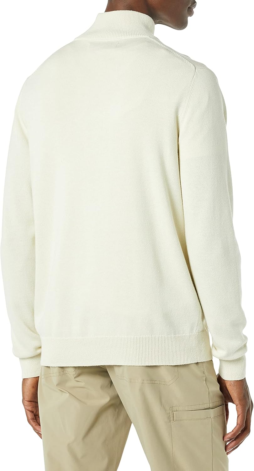 Thumbnail 1 de Maglione da uomo con zip sul collo in 100% cotone Amazon Essentials