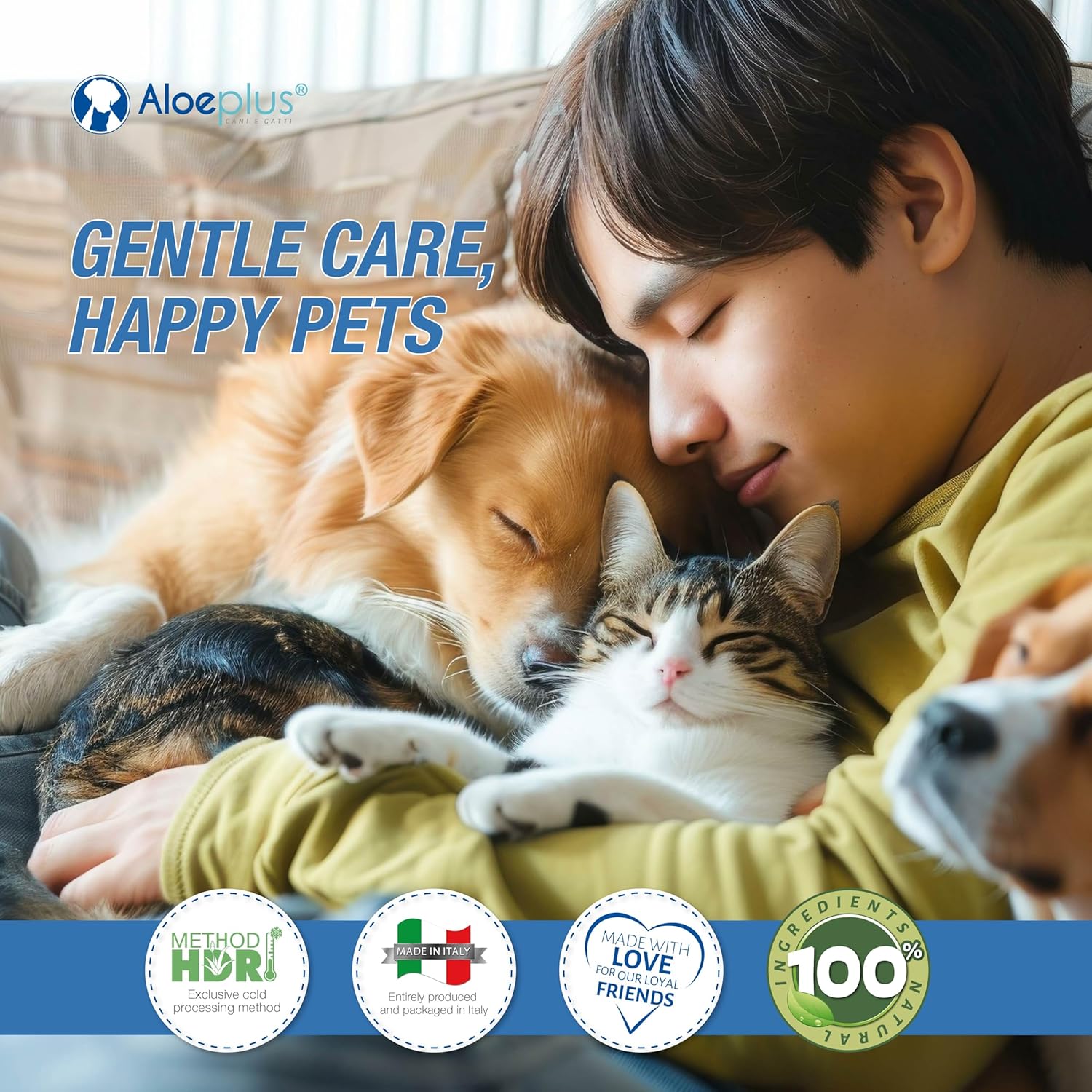 Detalle de Aloeplus Otorì Nettoyeur d'oreille pour chiens et chats – 125 ml, 100 % naturel
