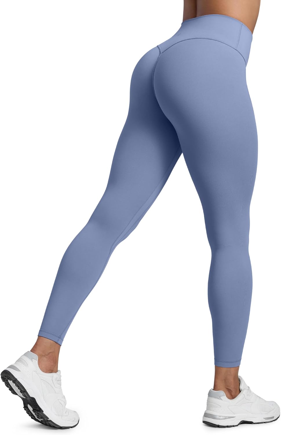 Detalle de CRZ YOGA Butterlift SecretSculpt Damen Scrunch Butt Leggings (High Waist, blickdicht)