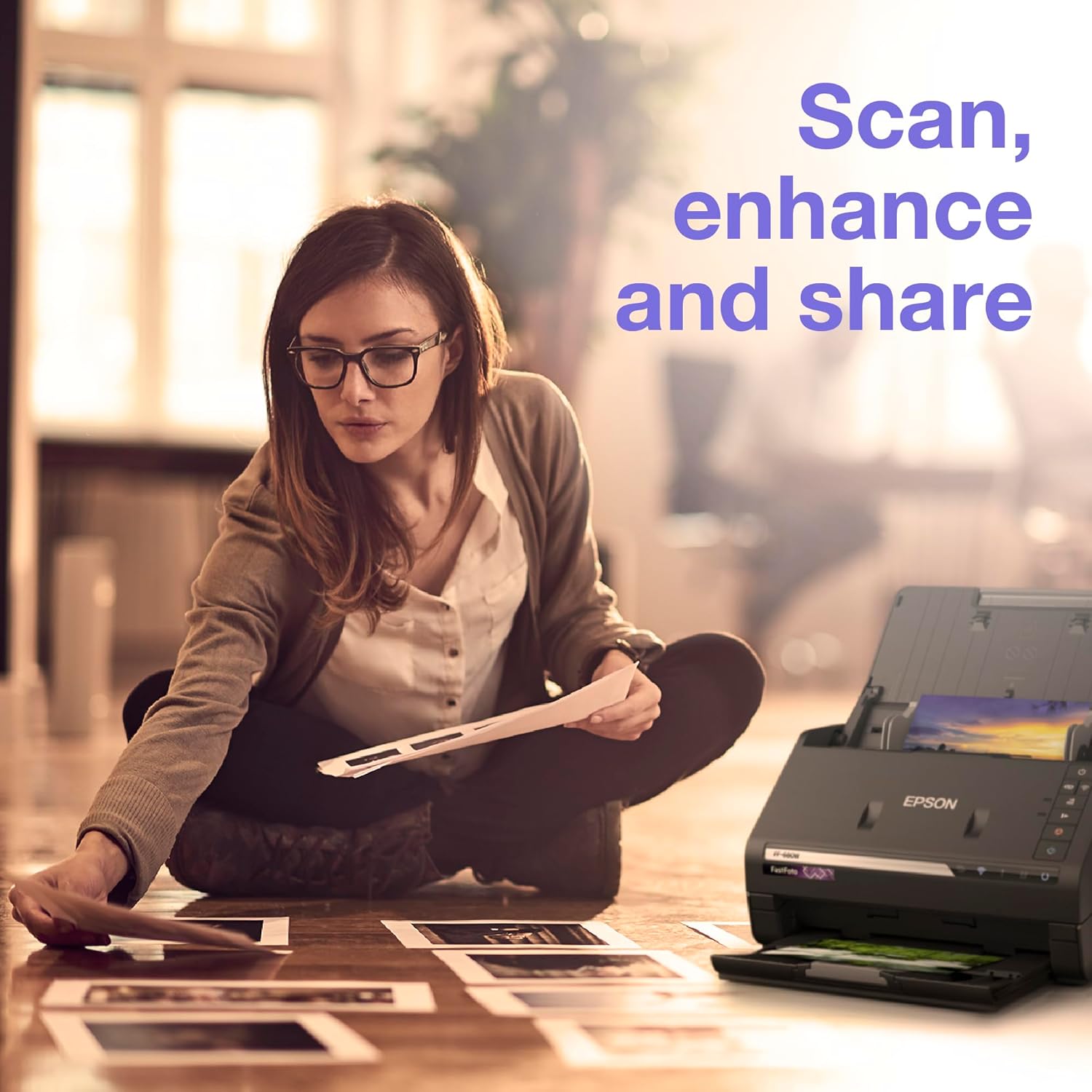 Thumbnail 5 de Epson FastFoto FF-680W: Wireless High-Speed Photo and Document Scanning System