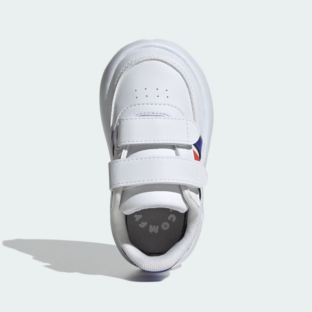 Detalle 2 de Adidas Breaknet 2.0 (Bebé) – Zapatilla blanca para primeros pasos