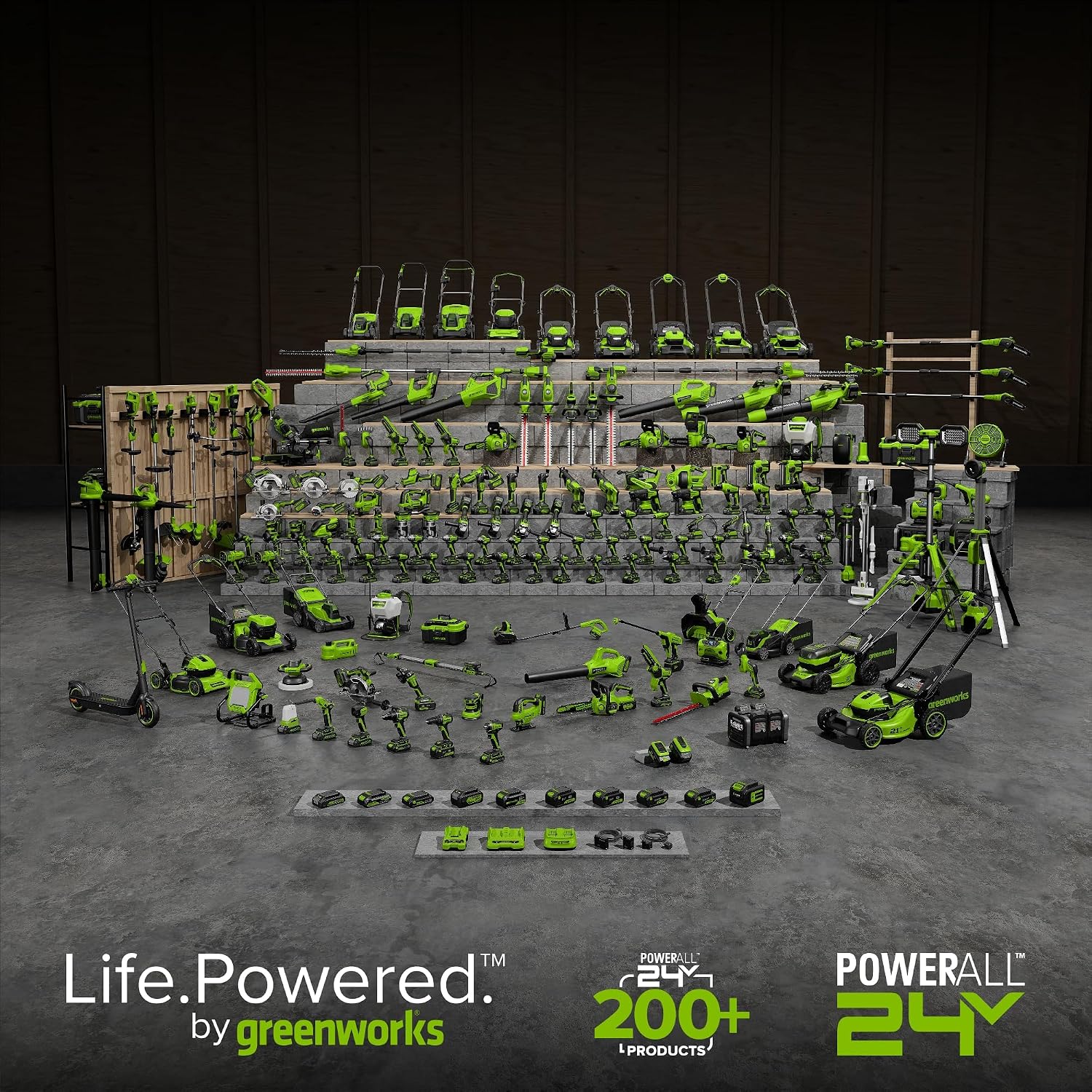 Thumbnail 6 de Greenworks String Trimmer and Blower Combo, 2.0 Ah Battery