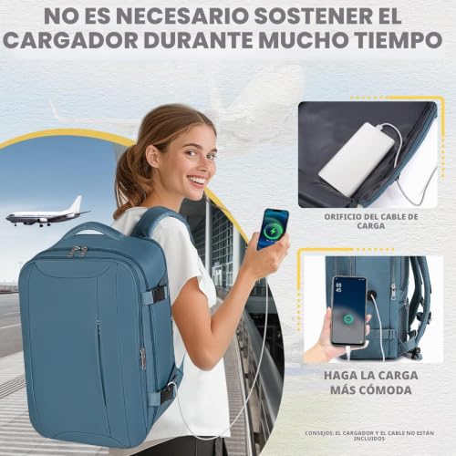 Detalle 2 de Mochila de cabina VMIKIV 24L (40x30x20 cm) para Ryanair