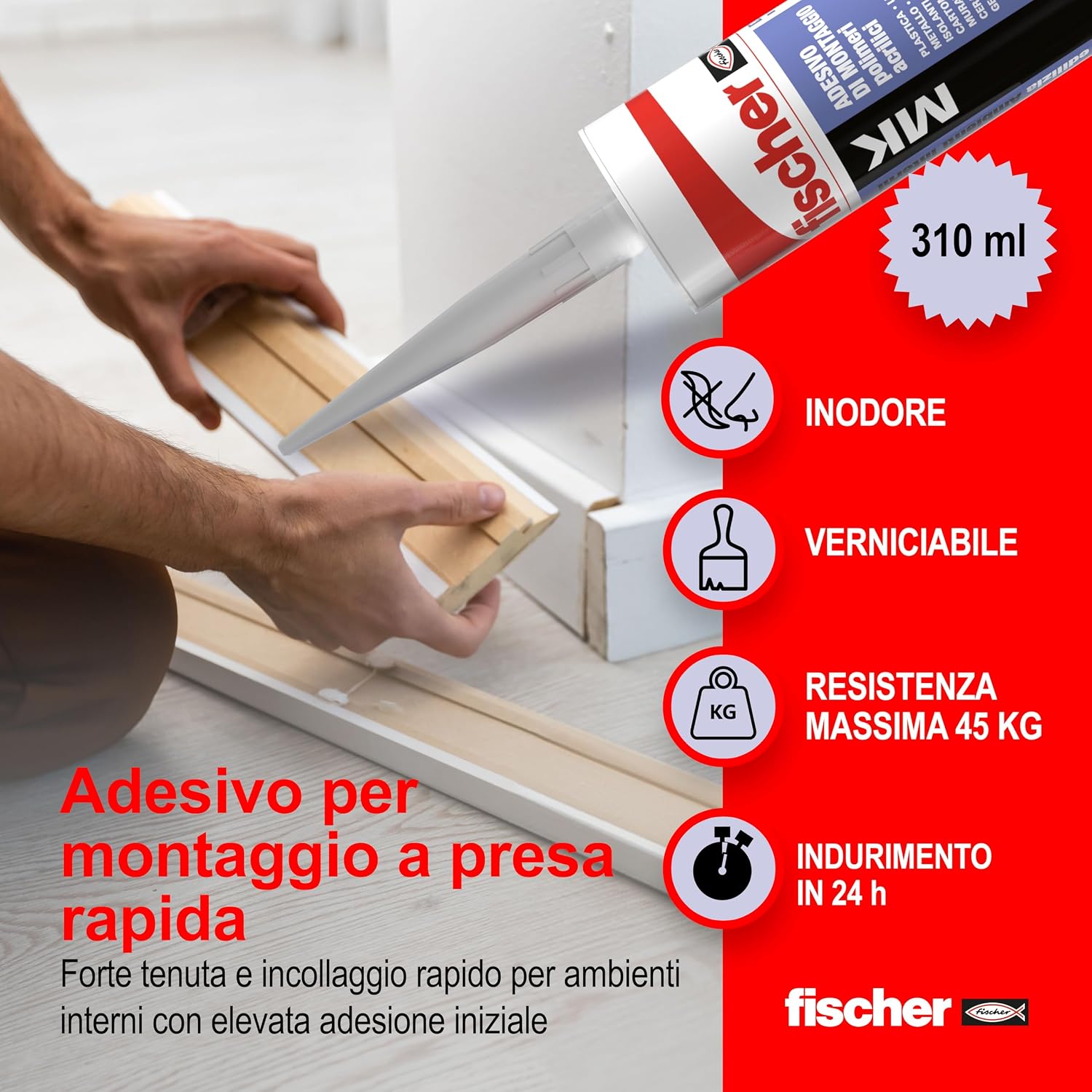 Detalle 2 de Fischer MK 310 ml colla montaggio