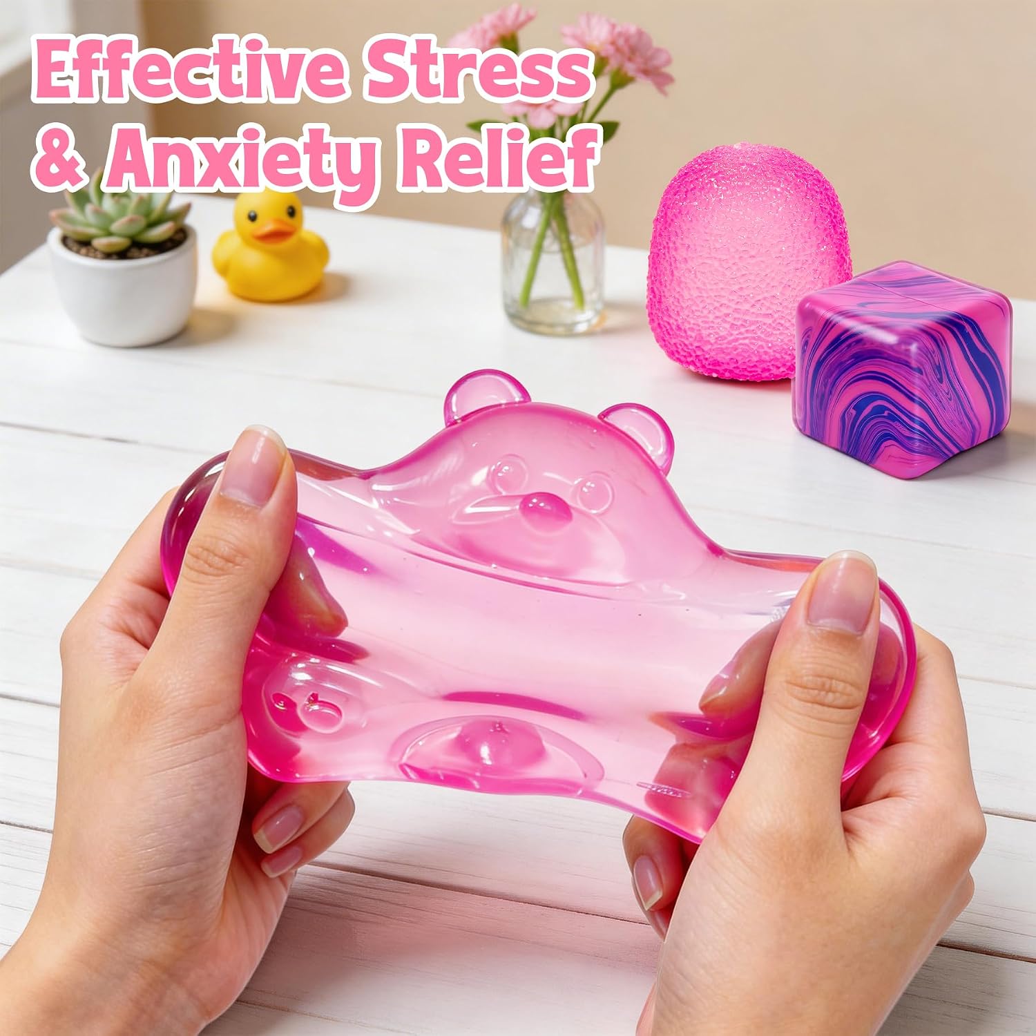 Thumbnail 2 de 3Pcs Taba Squishies Fidget Toys — Sensory Stress Set for All Ages