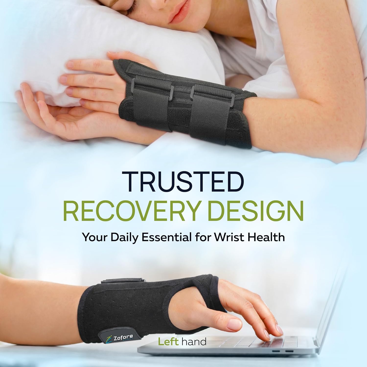 Thumbnail 6 de ZOFORE SPORT zsWrist2s-Left-LXL Left Wrist Brace with Adjustable Straps