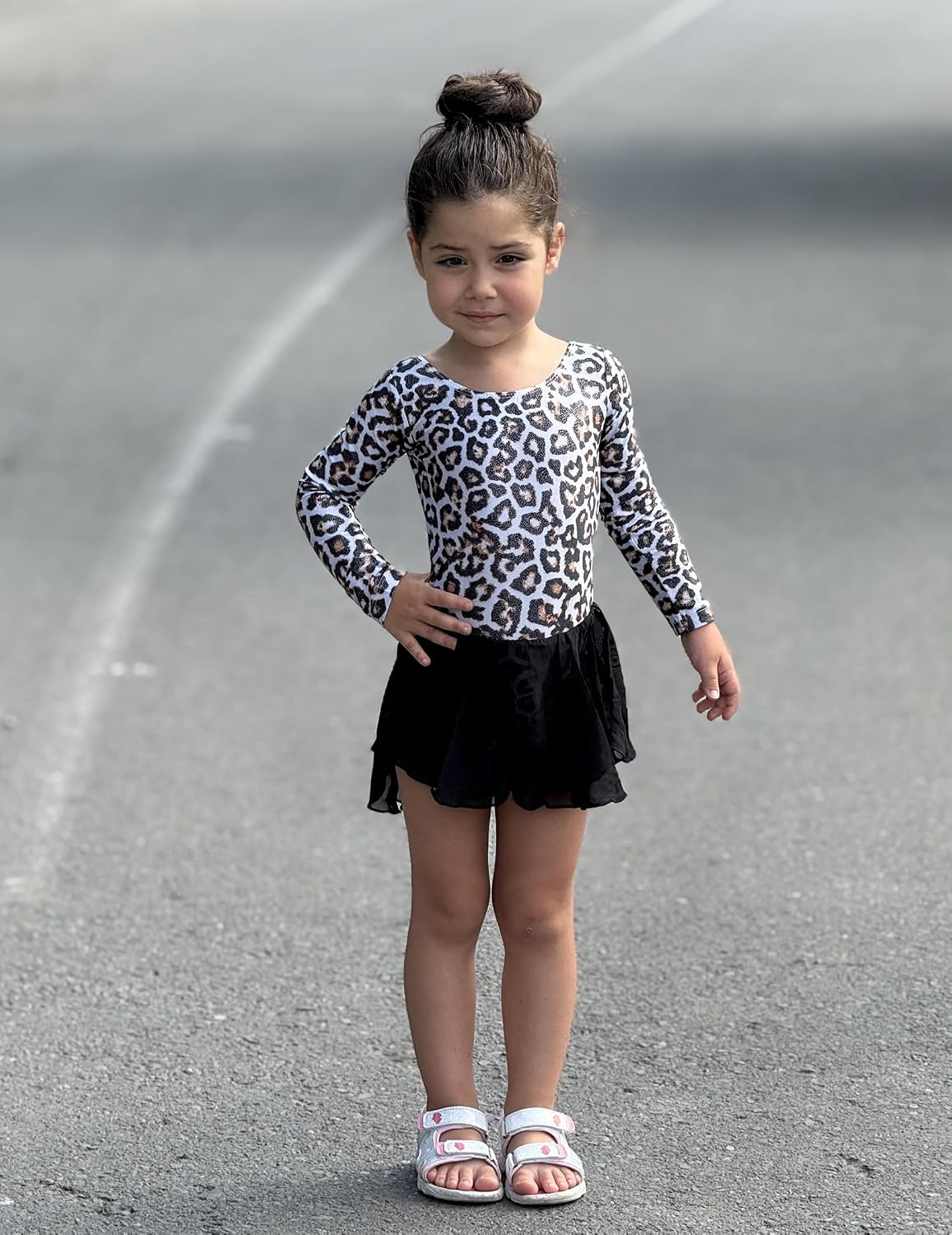 Thumbnail 4 de Arshiner Kids Classic Long Sleeve Leotard 2-11Y