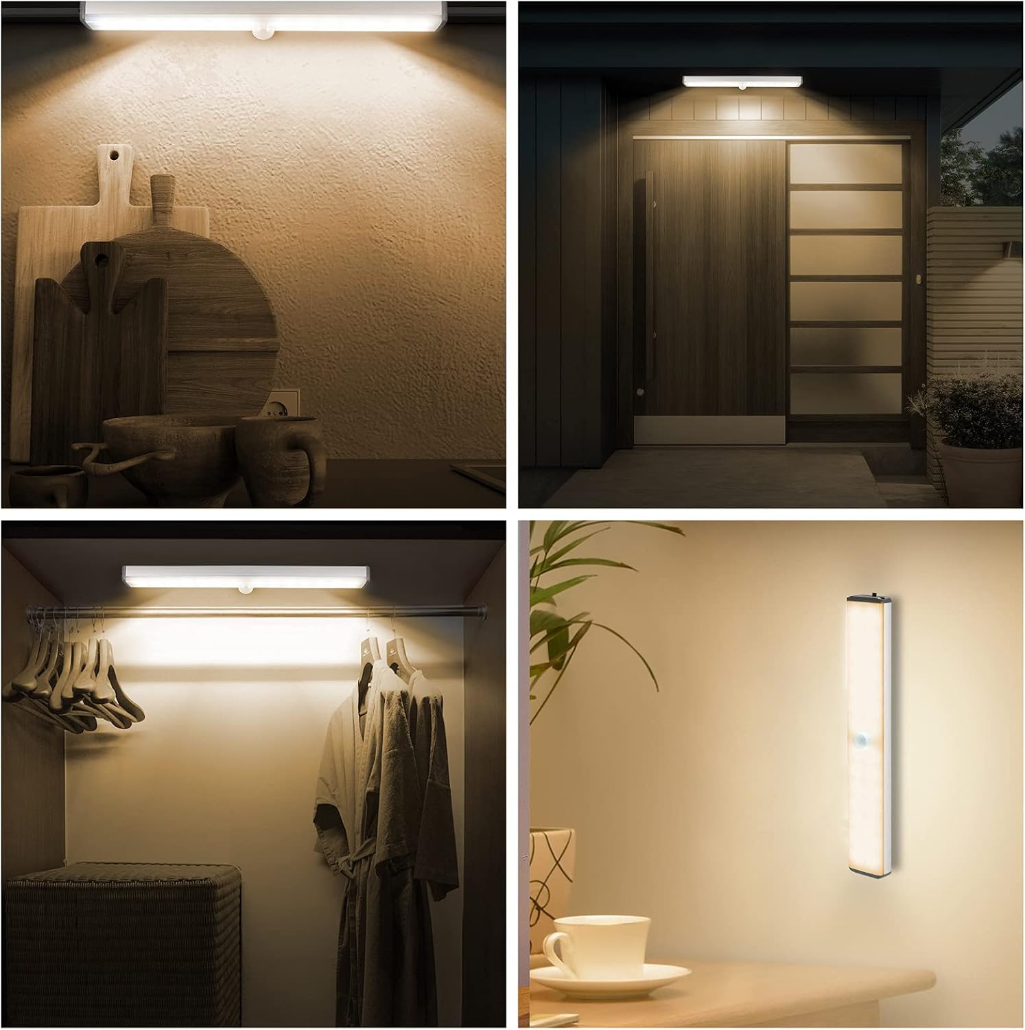 Detalle de Wireless Under Cupboard Light 28 LED Motion Sensor