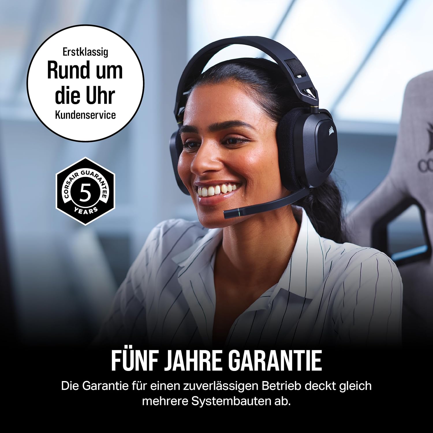 Thumbnail 6 de CORSAIR CX650 ATX 650W Netzteil – 80 Plus Bronze, leise, nicht modular, Schwarz