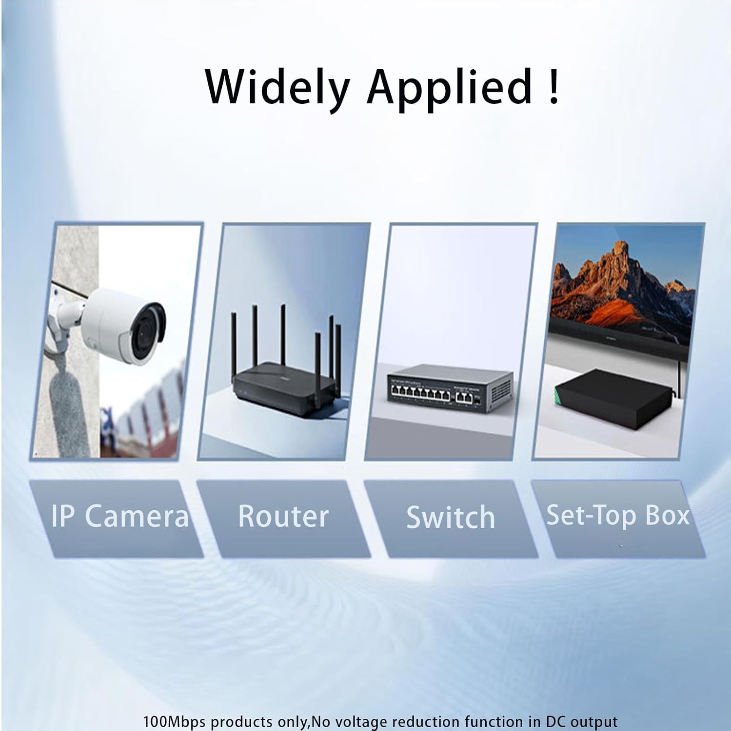 Thumbnail 5 de TIENFOKOTA PoE Splitter: Power over Ethernet for IP Cameras & Switches