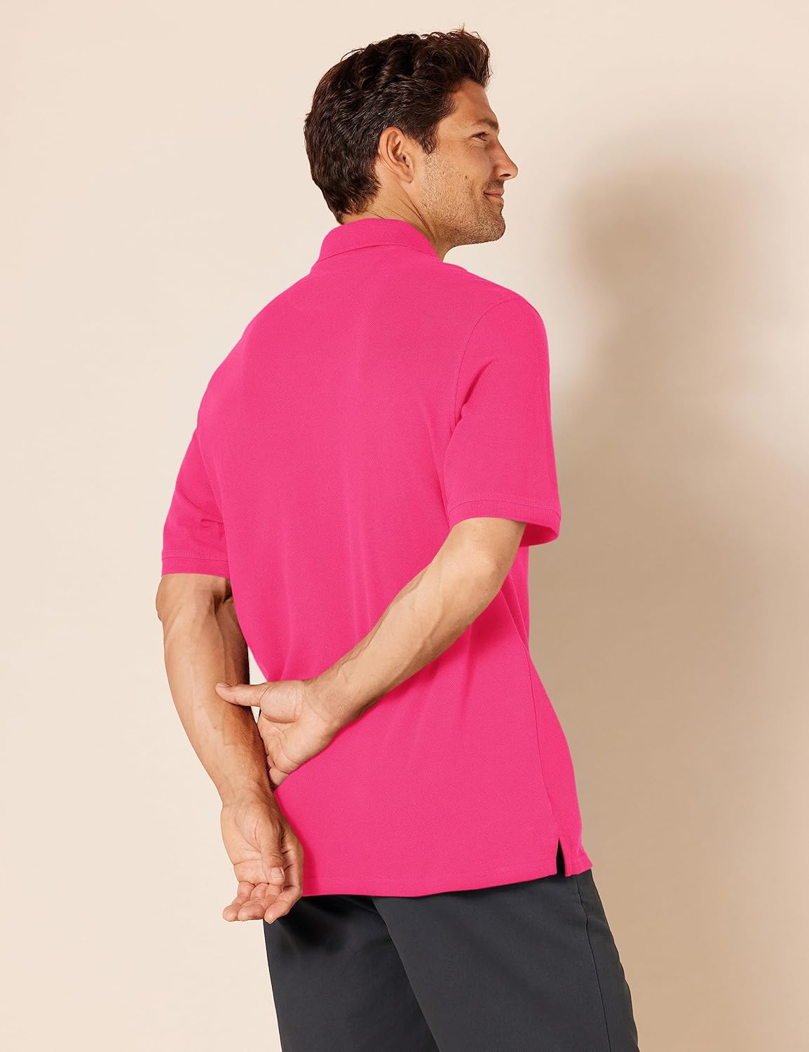 Thumbnail 1 de Amazon Essentials Herren Polohemd aus Baumwollpiqué mit normaler Passform (auch in Übergrößen)