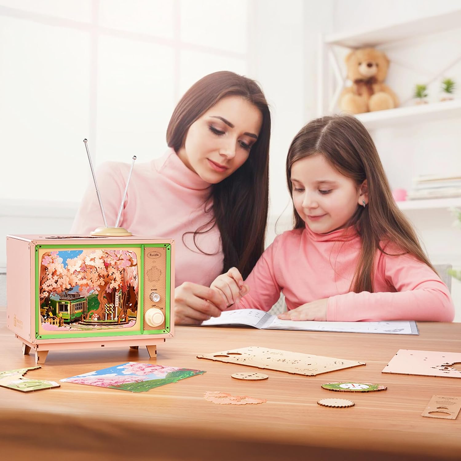 Thumbnail 5 de Rolife Puzzle 3D Sakura Tram 283 pezzi