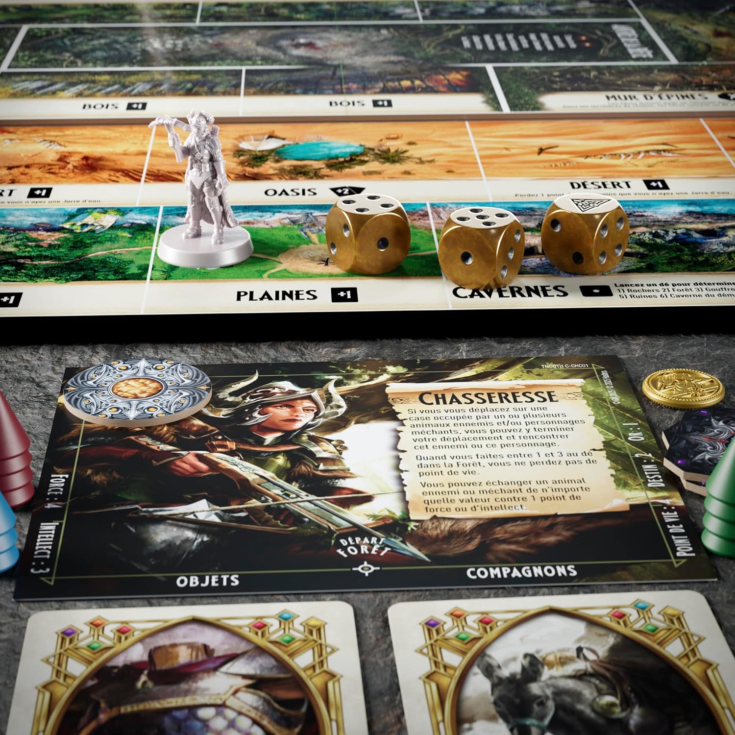 Detalle de Talisman Nemesis : La Grande Chasse – Extension (version française) – nécessite Talisman 5e édition