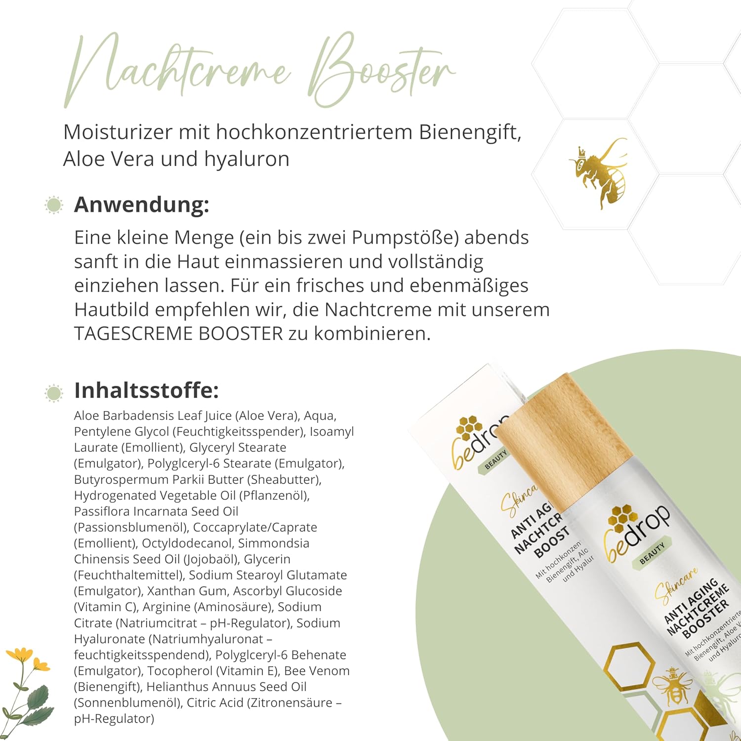 Thumbnail 4 de bedrop Anti-Aging Nachtcreme BOOSTER 50 ml