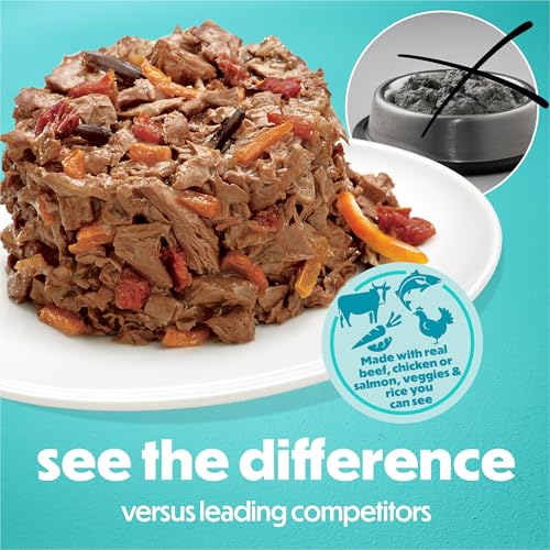 Detalle de Purina Beneful Small Breed Wet Dog Food Variety Pack in Gravy (3 oz cans) — Real Beef, Chicken & Salmon
