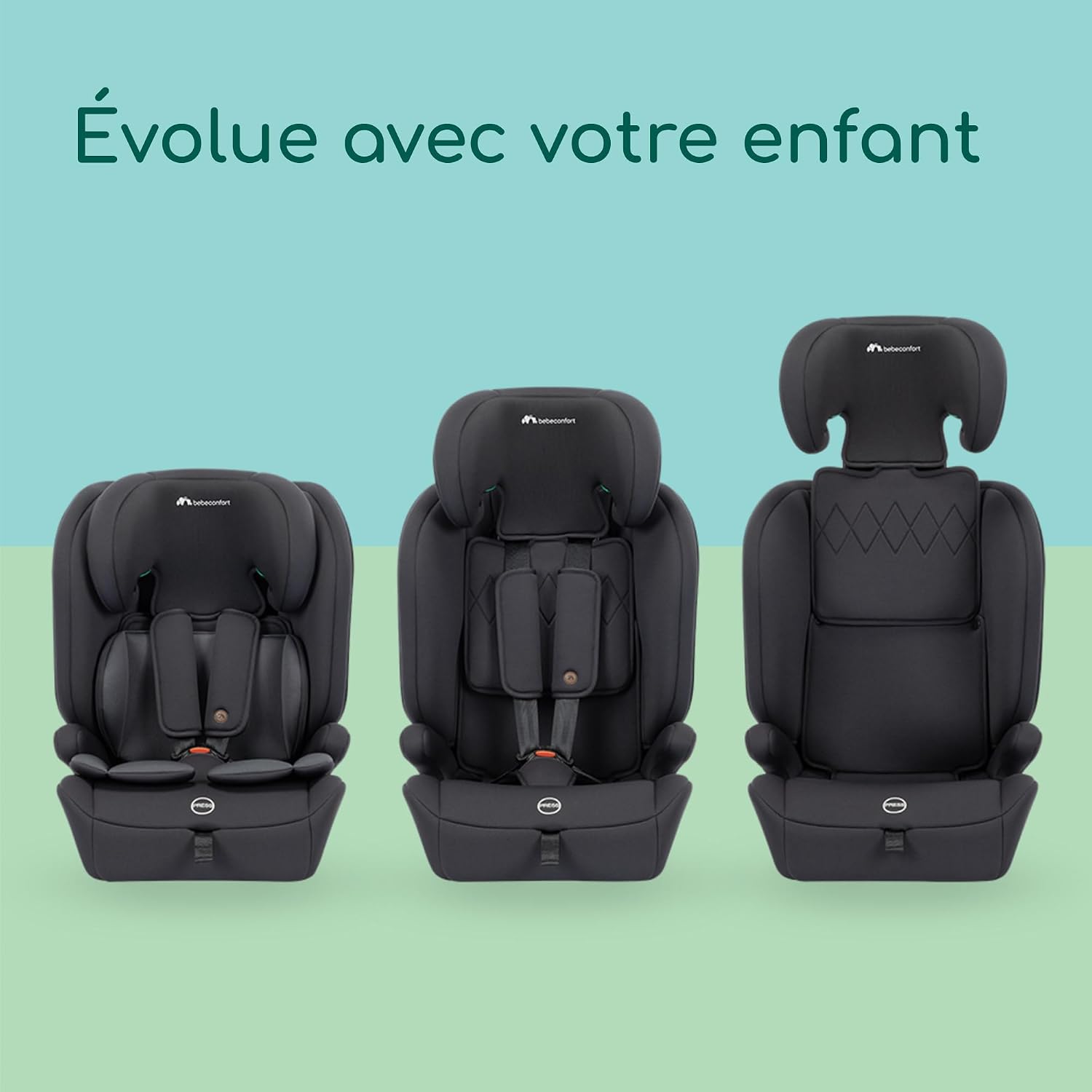 Thumbnail 2 de Bebeconfort EverFix Plus i‑Size siège auto évolutif 15 mois‑12 ans
