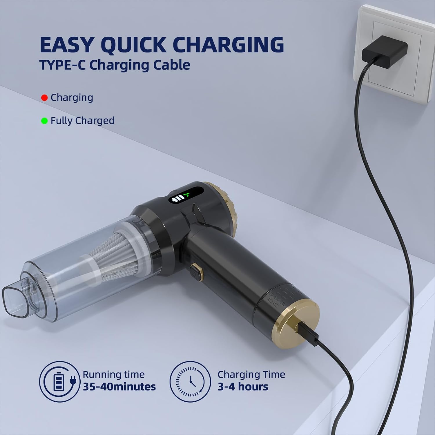 Thumbnail 4 de Handheld Vacuum Cleaner 22,000Pa