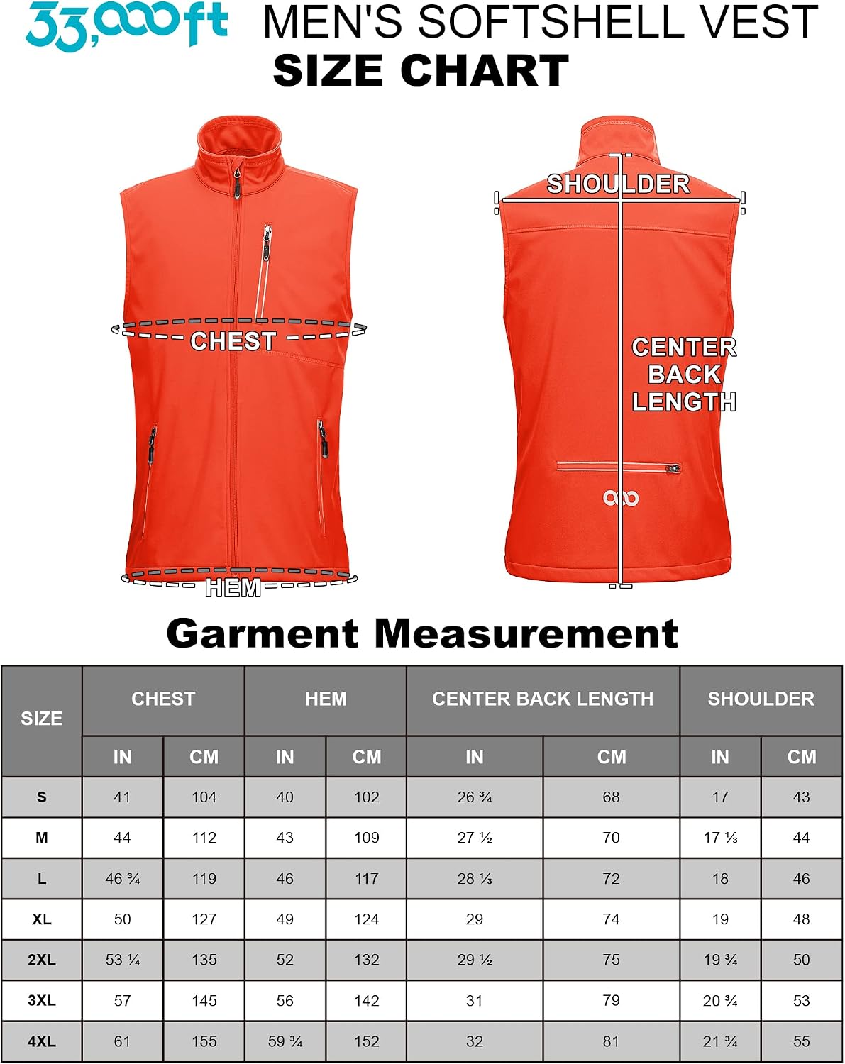 Thumbnail 6 de 33,000ft Lightweight Softshell Gilet