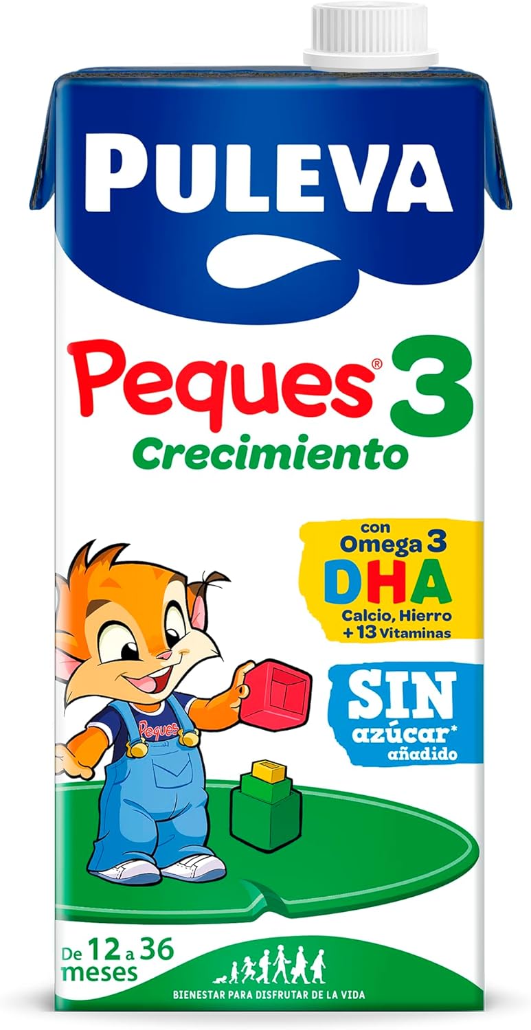 Thumbnail 1 de Puleva Peques 3 Crecimiento 12-36 meses 🧸 Caja 6L