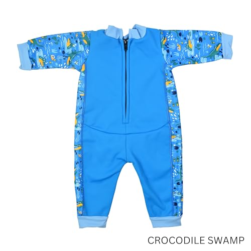 Detalle 2 de Splash About Warm In One Baby Wetsuit – Crocodile Swamp (6-12 Months)