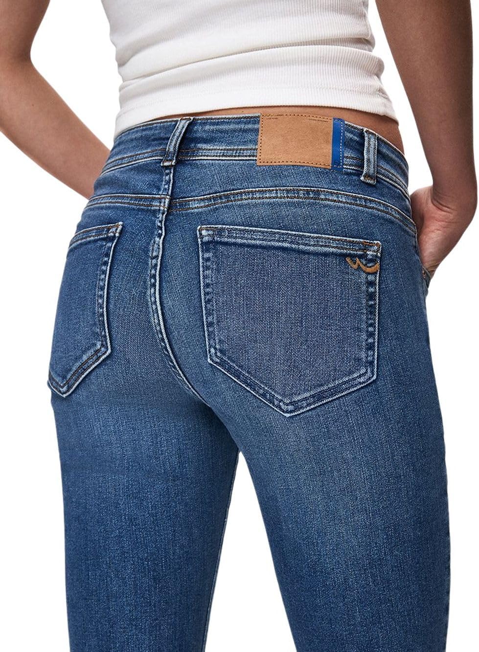 Detalle 1 de LTB Juliana – Jeans Moderne Femme, coupe bootcut et low rise, denim bleu délavé moyen