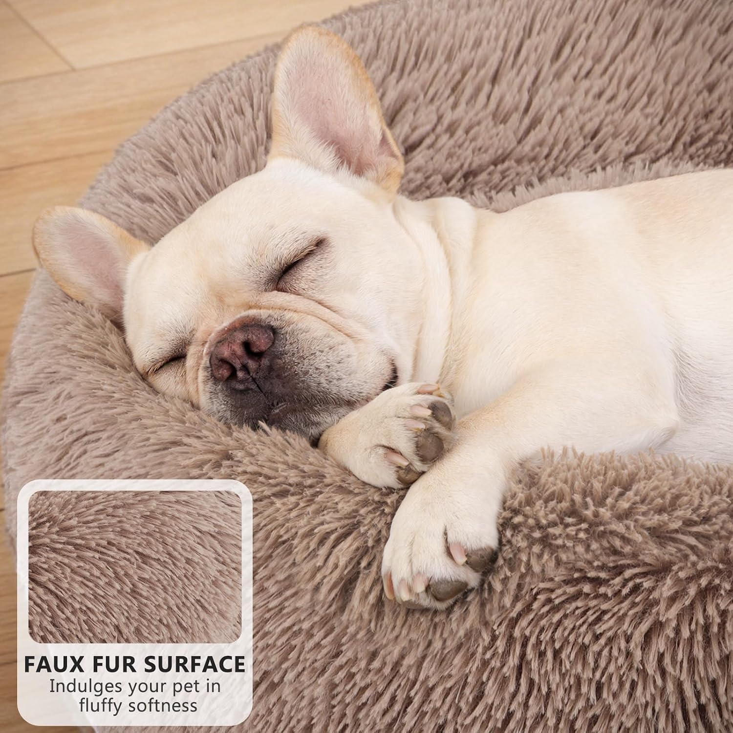 Thumbnail 2 de MIXJOY Orthopedic Dog Bed 23" donut