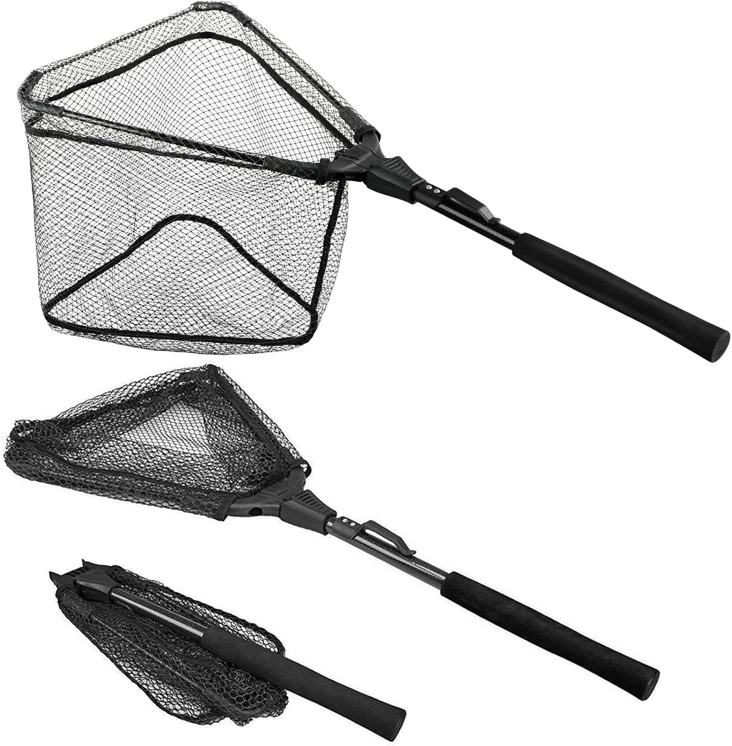 Thumbnail 6 de PLUSINNO Floating Fishing Landing Net with Telescopic Handle